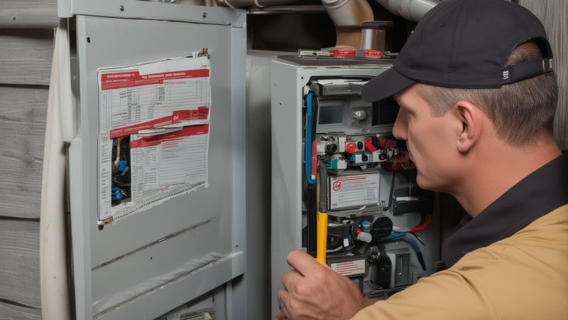 Preventive maintenance checklist and tools for annual furnace servicing