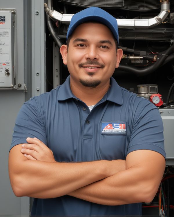 Niklaus Rubio, Master HVAC Technician and Owner of Asi Industrial Services